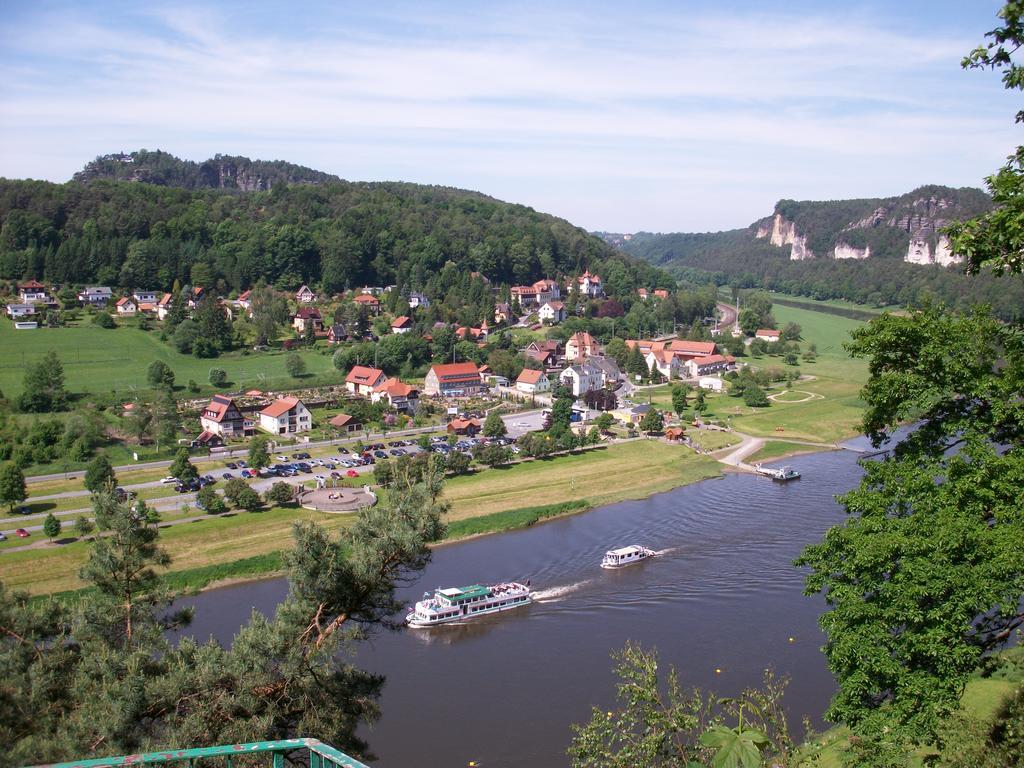 Ferienwohnung Zum Lilienstein Bad Schandau Exterior foto