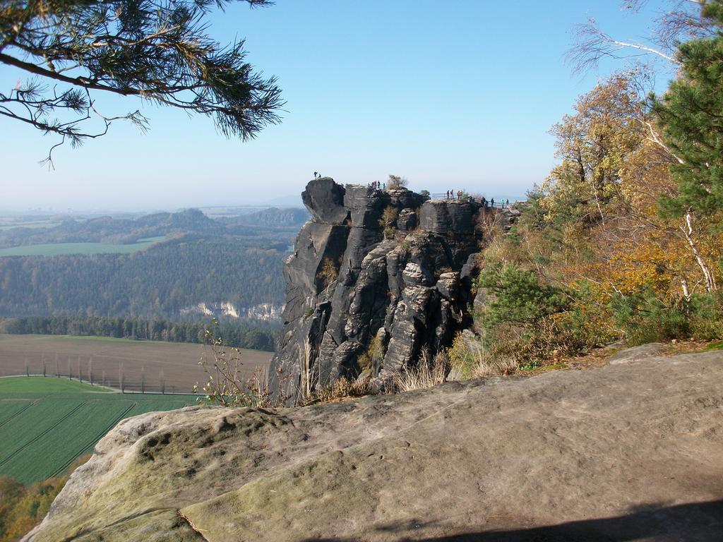 Ferienwohnung Zum Lilienstein Bad Schandau Exterior foto