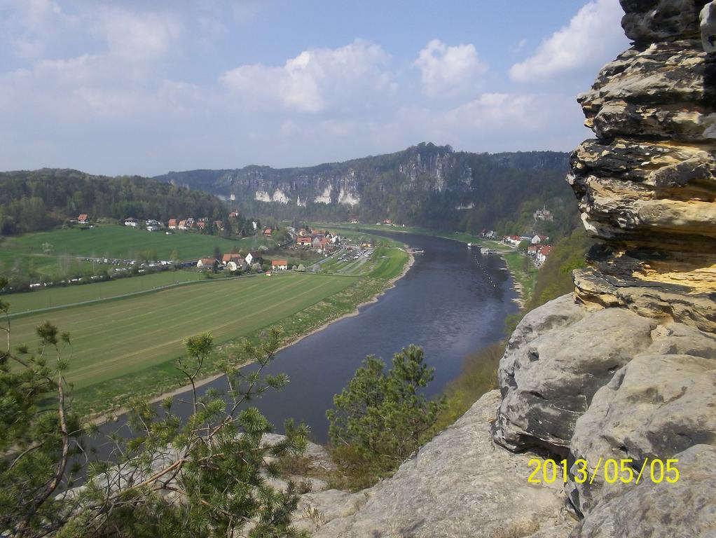 Ferienwohnung Zum Lilienstein Bad Schandau Exterior foto