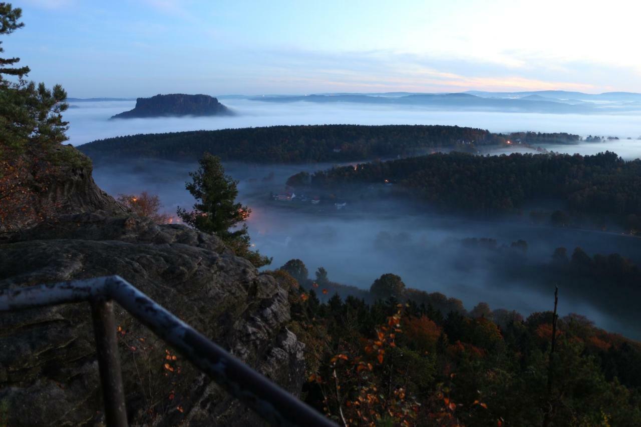 Ferienwohnung Zum Lilienstein Bad Schandau Exterior foto