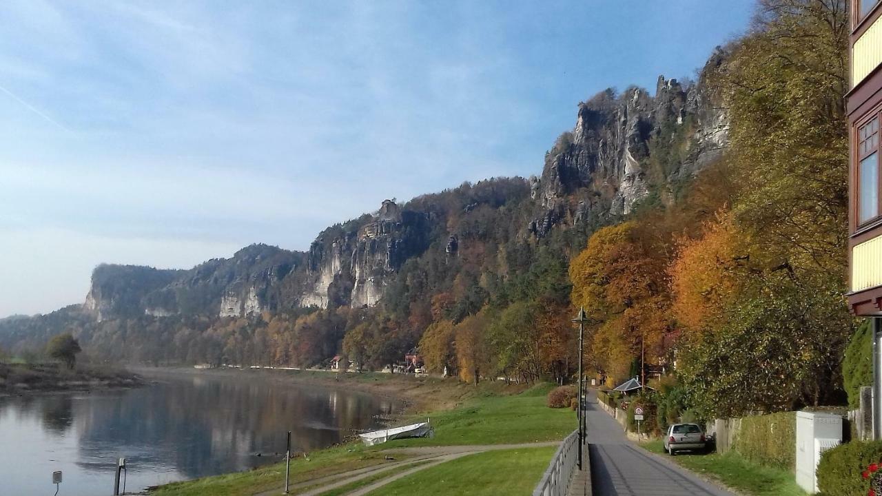 Ferienwohnung Zum Lilienstein Bad Schandau Exterior foto