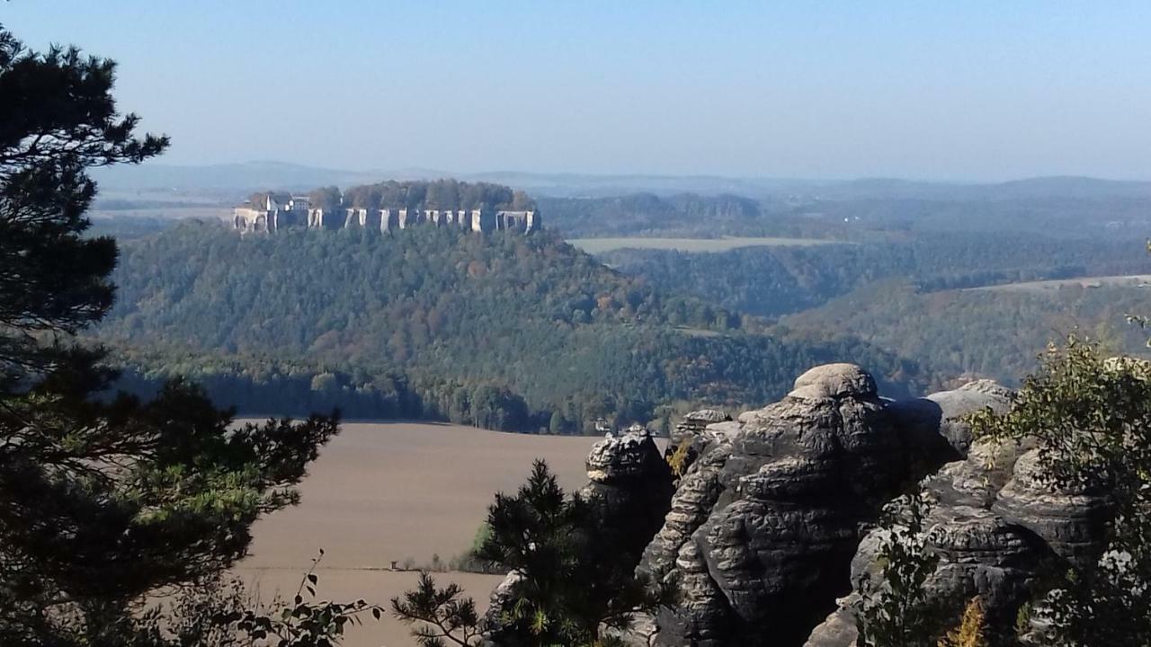 Ferienwohnung Zum Lilienstein Bad Schandau Exterior foto