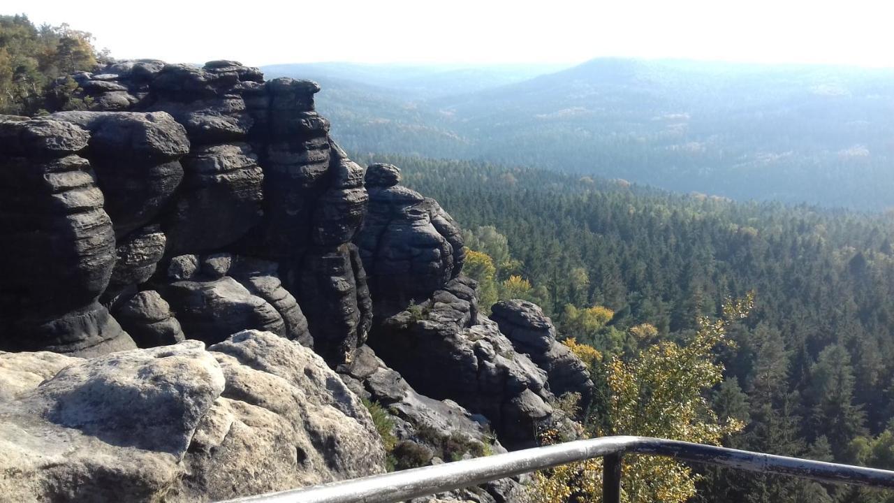 Ferienwohnung Zum Lilienstein Bad Schandau Exterior foto